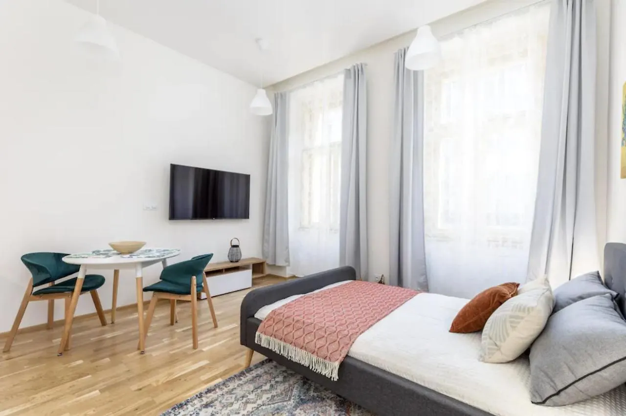 Bright Aparment Close To Wenceslas Square With Parking Prague Apartment